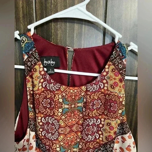 By&By Boho Inspired Dress. Size: Small - Picture 7 of 7
